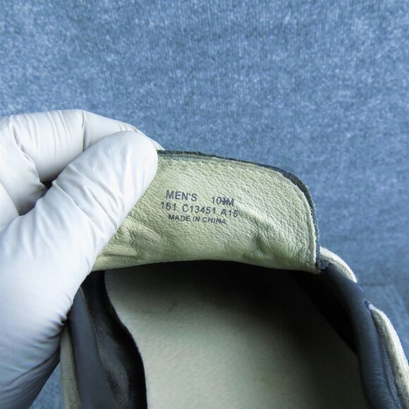 Cole Haan Driving Moc‎ Men Boat Shoe Size 10.5 Medium Blue Leather Lace Up - Picture 7 of 10